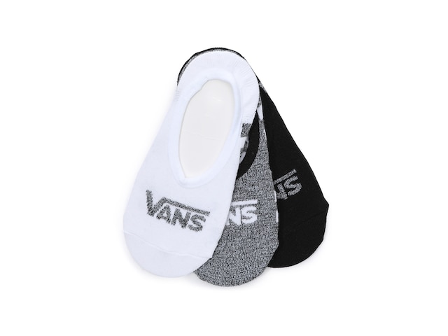 Vans Check Kids' No Show Liners - 3 Pack - Free Shipping | DSW