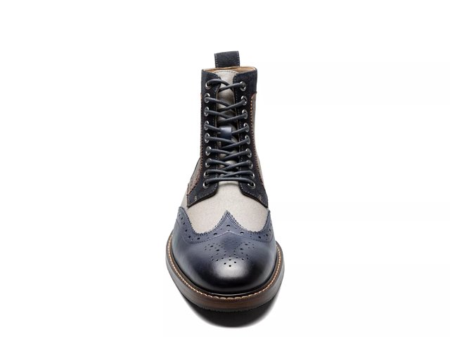 Stacy adams wingtip lace boots sale
