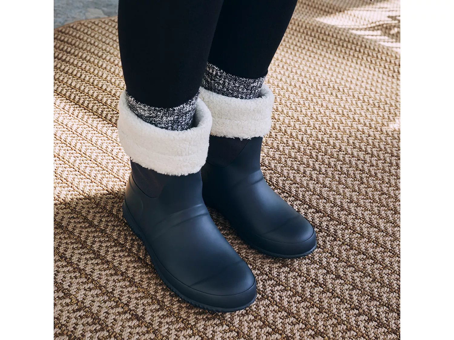 authentic roll top combat boot women's