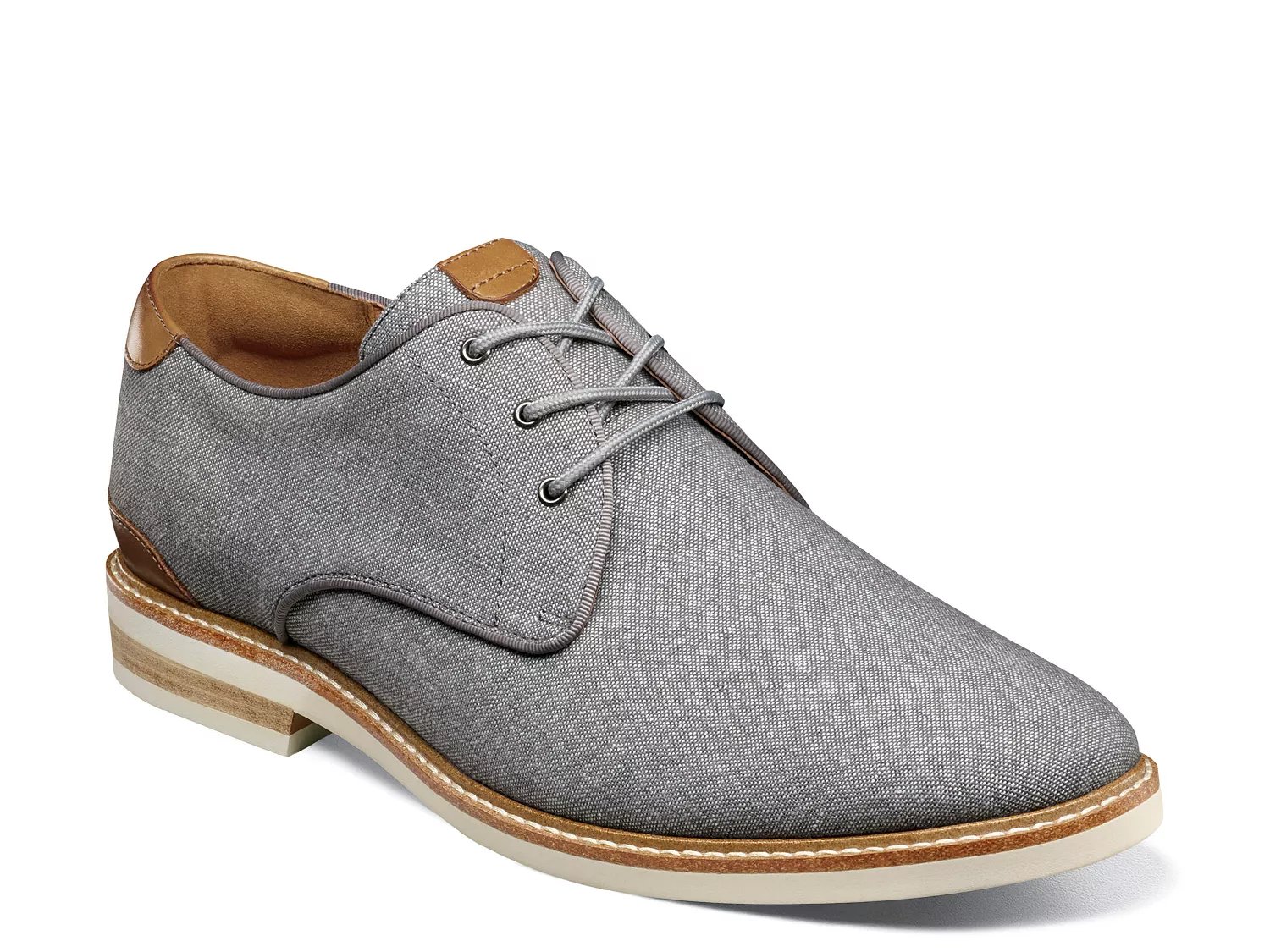 Мужские модельные туфли Florsheim Highland с однотонным носком Oxford