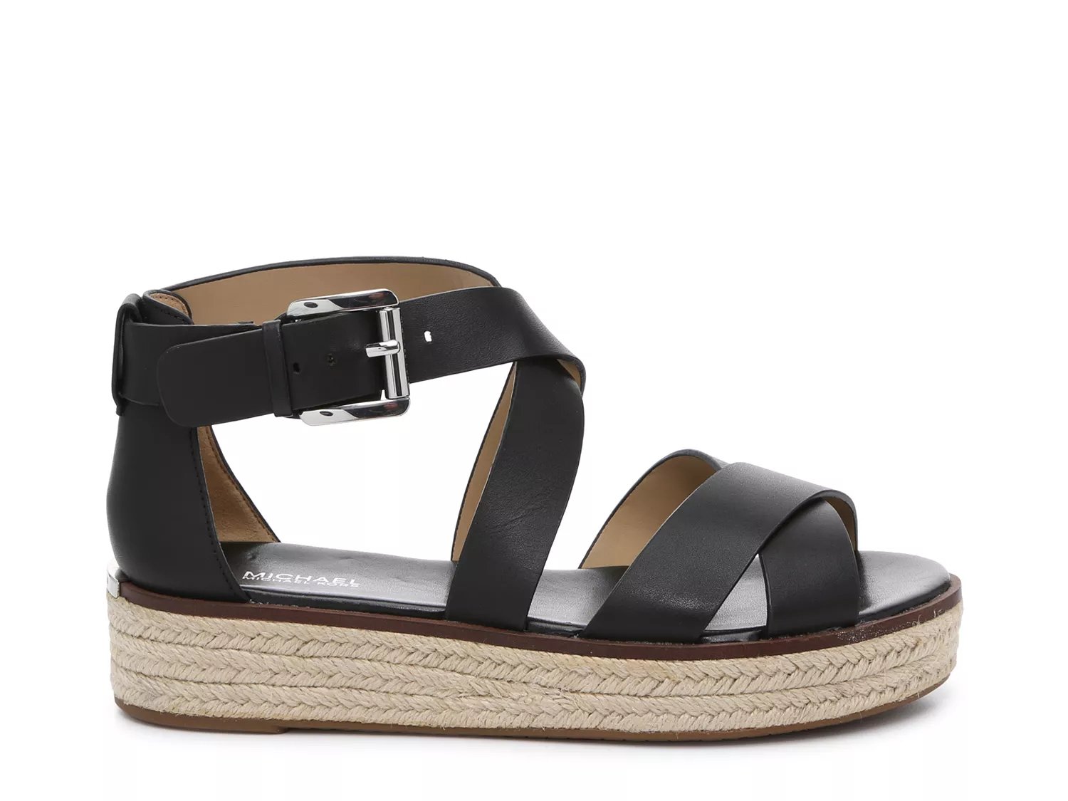 michael michael kors women's darby leather espadrille sandals