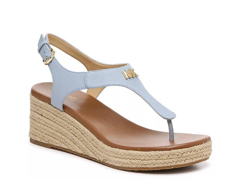 light blue sling backs
