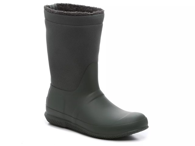HUNTER Original Roll Top Sherpa Rain Boot Women s Free