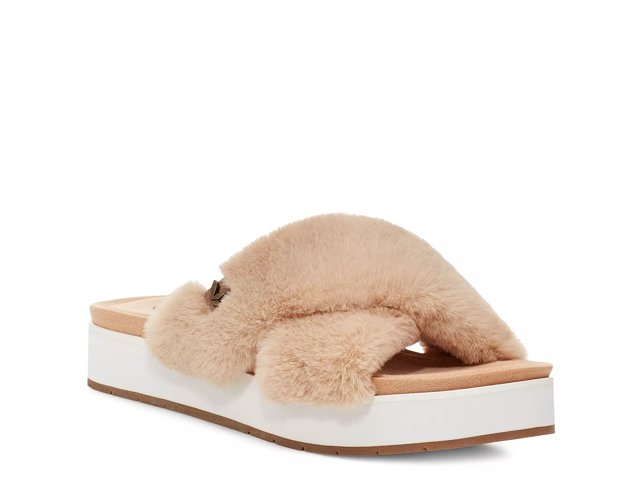 Koolaburra by UGG Roubie Fuzz Slide Sandal