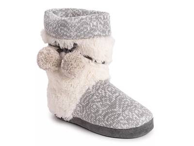 Womens muk best sale luk bootie slippers