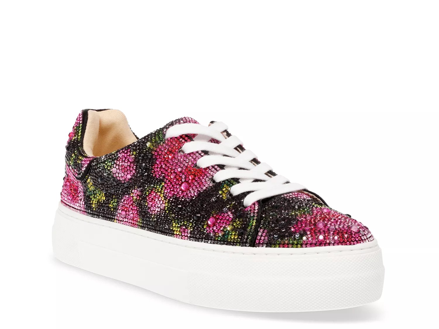 Betsey Johnson Suton Highwall Bling Platform Sneaker Free Shipping DSW