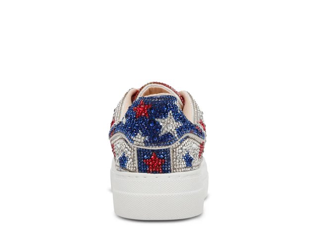 Betsey Johnson Suton Highwall Bling Platform Sneaker