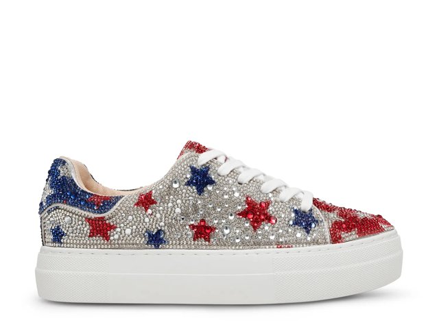 Betsey Johnson Suton Highwall Bling Platform Sneaker