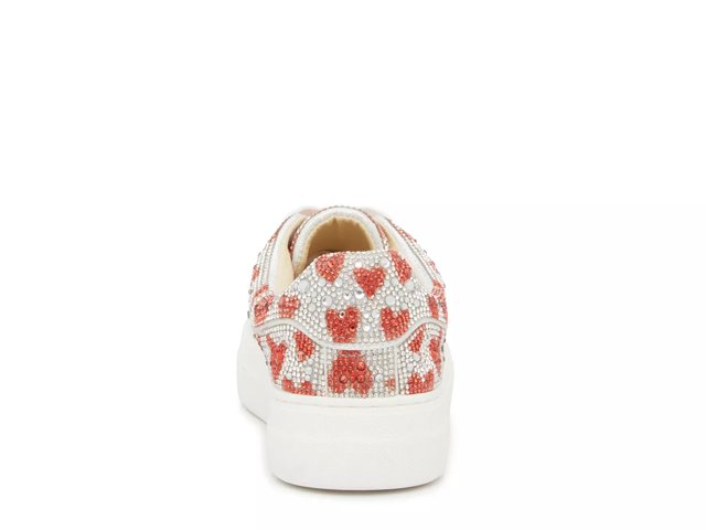 Betsey Johnson Suton Highwall Bling Platform Sneaker