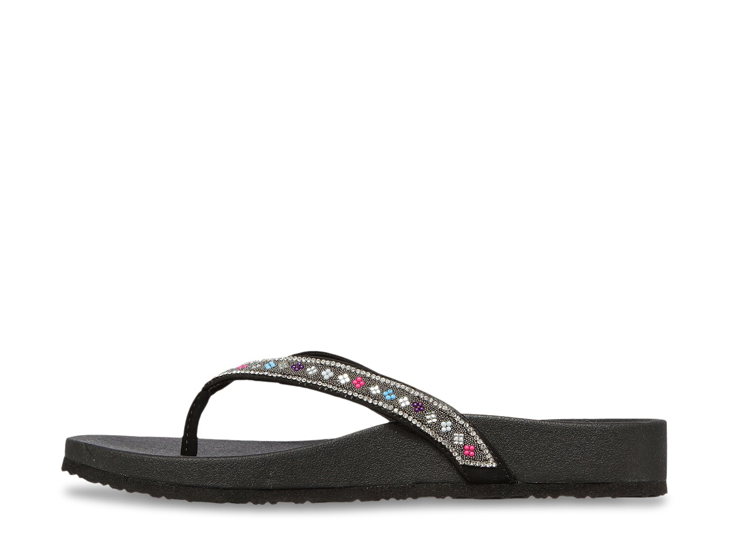 Skechers Cali Arch Fit Meditation Day Shimmer Flip Flop | DSW