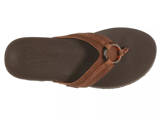 Skechers cali meditation flip flop cheap