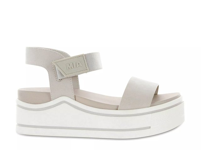 Mia Odelia Wedge Sandal - Free Shipping | DSW