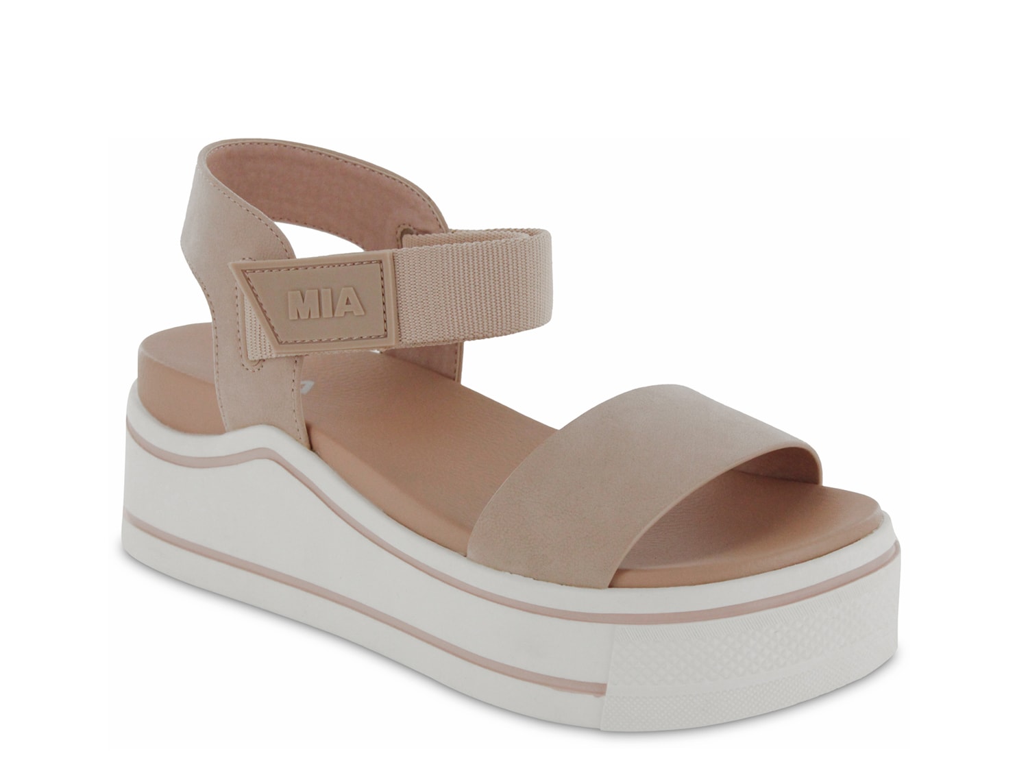 Mia Odelia Wedge Sandal - Free Shipping | DSW