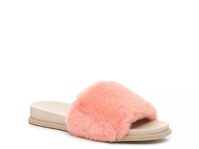 Dsw shop fur slides