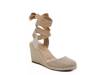 Vamida Espadrille Wedge Sandal Taupe/Champagne Metallic view