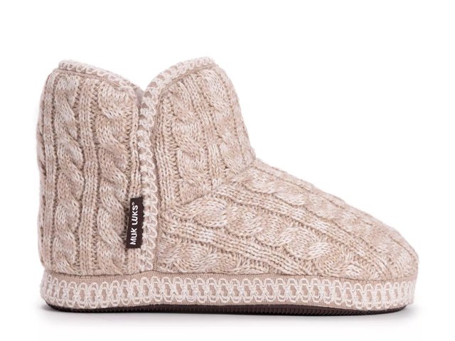 Muk luks women's shop bootie slippers