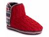 Leigh Bootie Slipper Red view