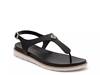 Bessley Sandal Black Faux Leather view
