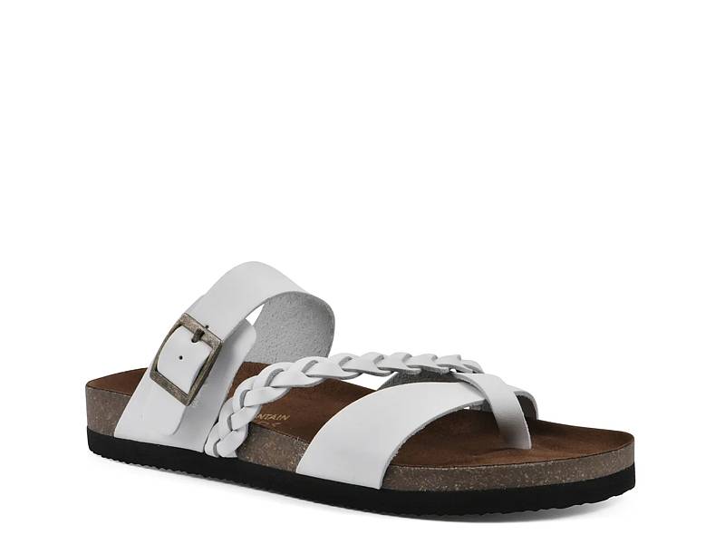 White Mountain Hazy Slide Sandal Free Shipping DSW