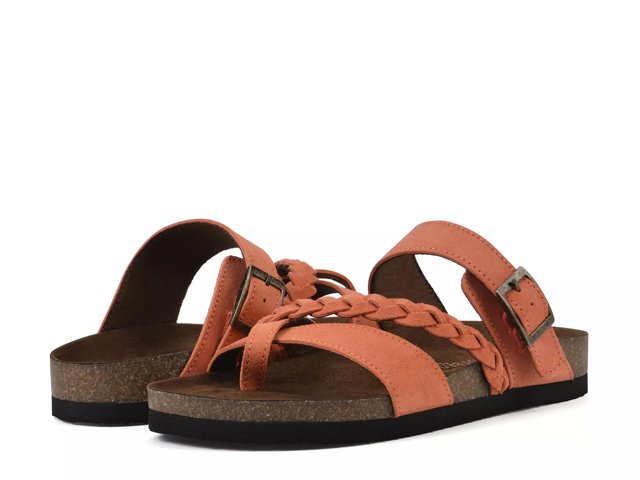 White Mountain Hazy Slide Sandal Free Shipping DSW