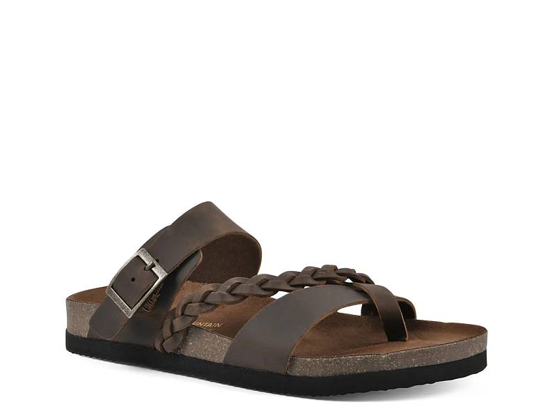 Women's white mountain harley footbed sandals hot sale