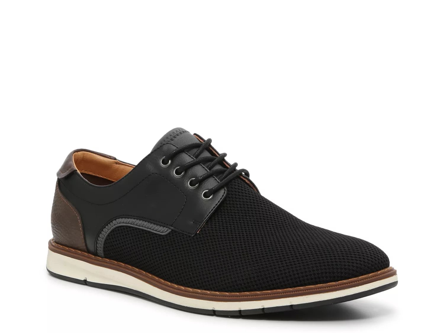 dsw mens black sneakers