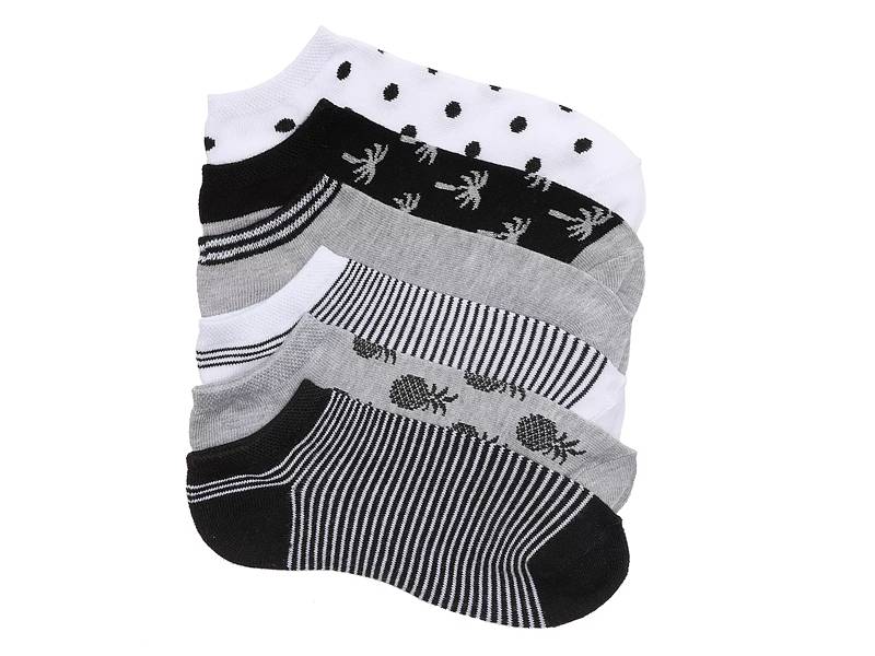 Lemon Powder Soft Women's No Show Socks - 3 Pack - Free Shipping