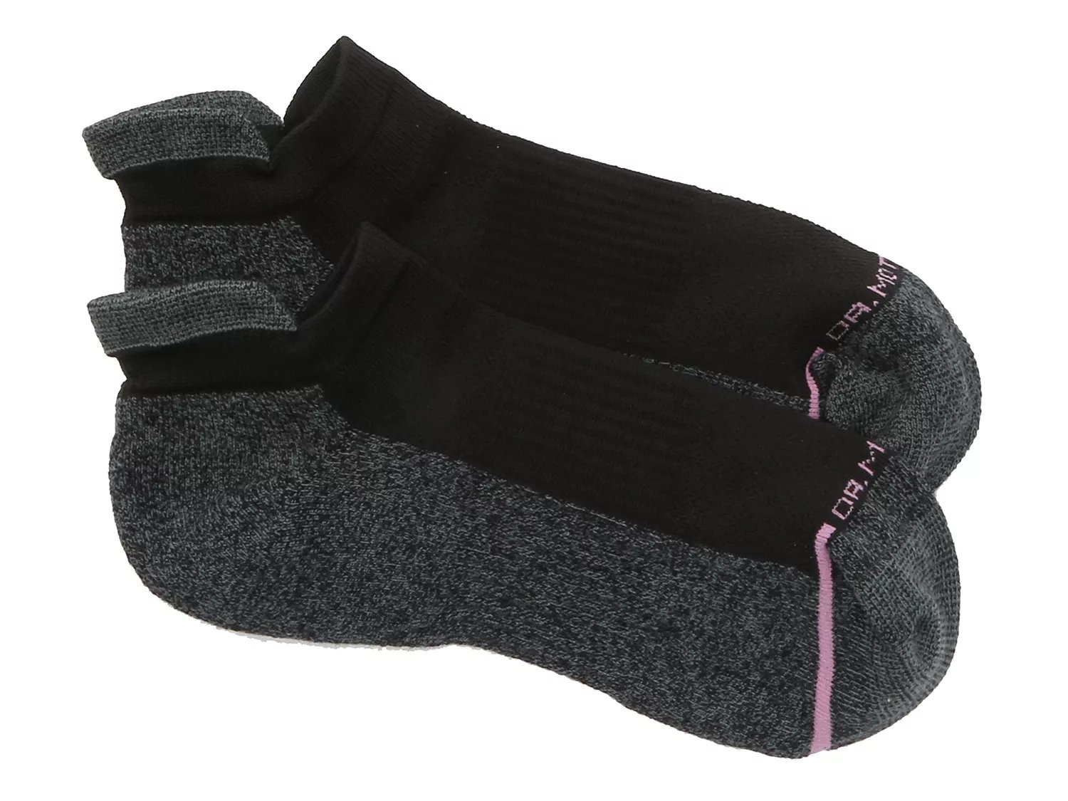 Dr. Motion Solid Women's No Show Compression Socks 2 Pack Free