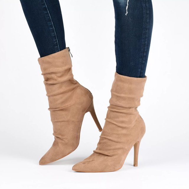 JOURNEE COLLECTION Women s Markie Slouchy Stiletto Dress Booties