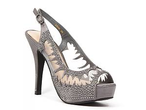 Dsw silver hot sale high heels