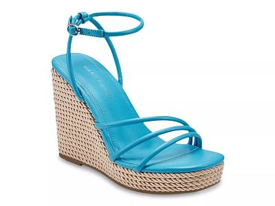 Teal on sale wedge sandals