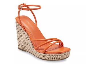 Orange sandals store dsw