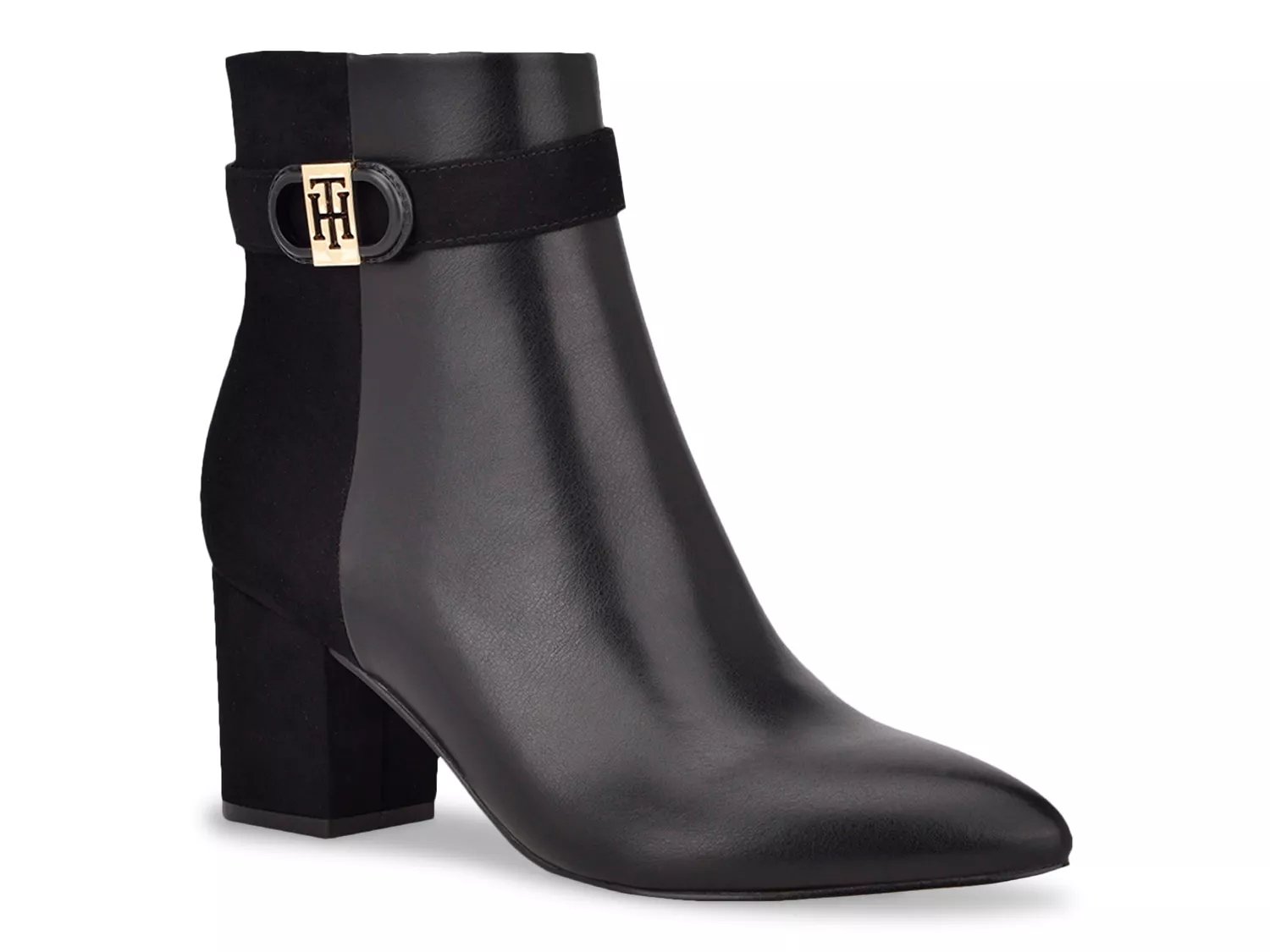 dsw black boots knee high