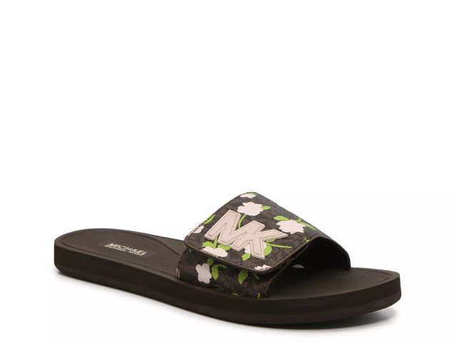 Michael Michael Kors Logo Slide Sandal
