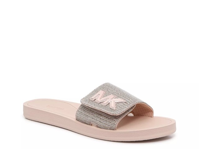 Michael Michael Kors Logo Slide Sandal Free Shipping DSW