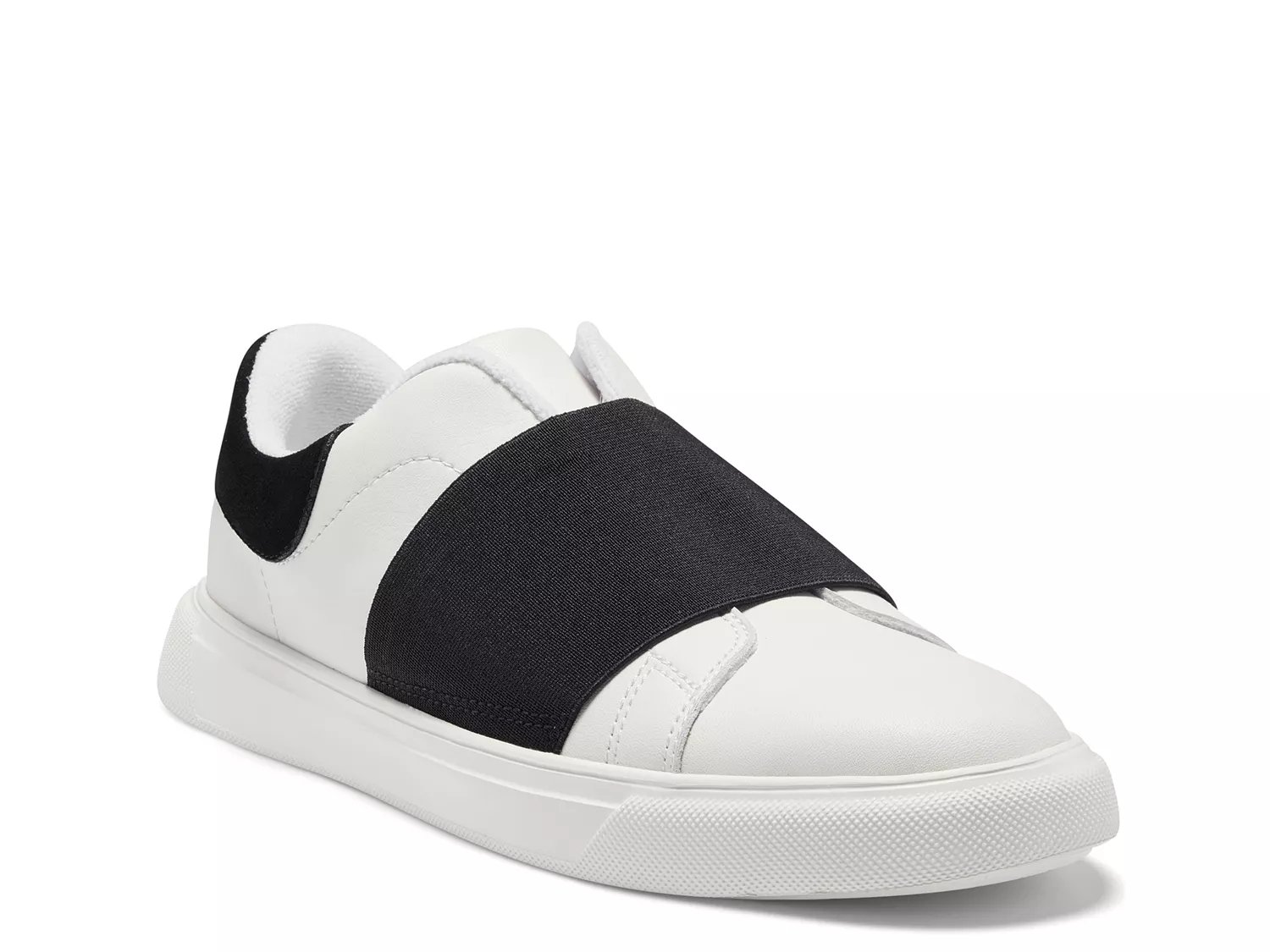 dsw black slip on sneakers