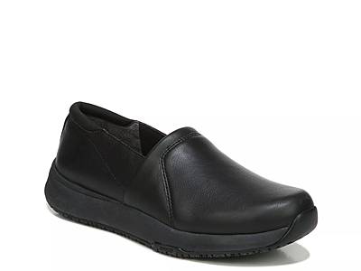 Dr scholl's cheap black leather shoes