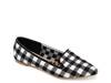Vickie Flat Black/White Gingham Plaid view
