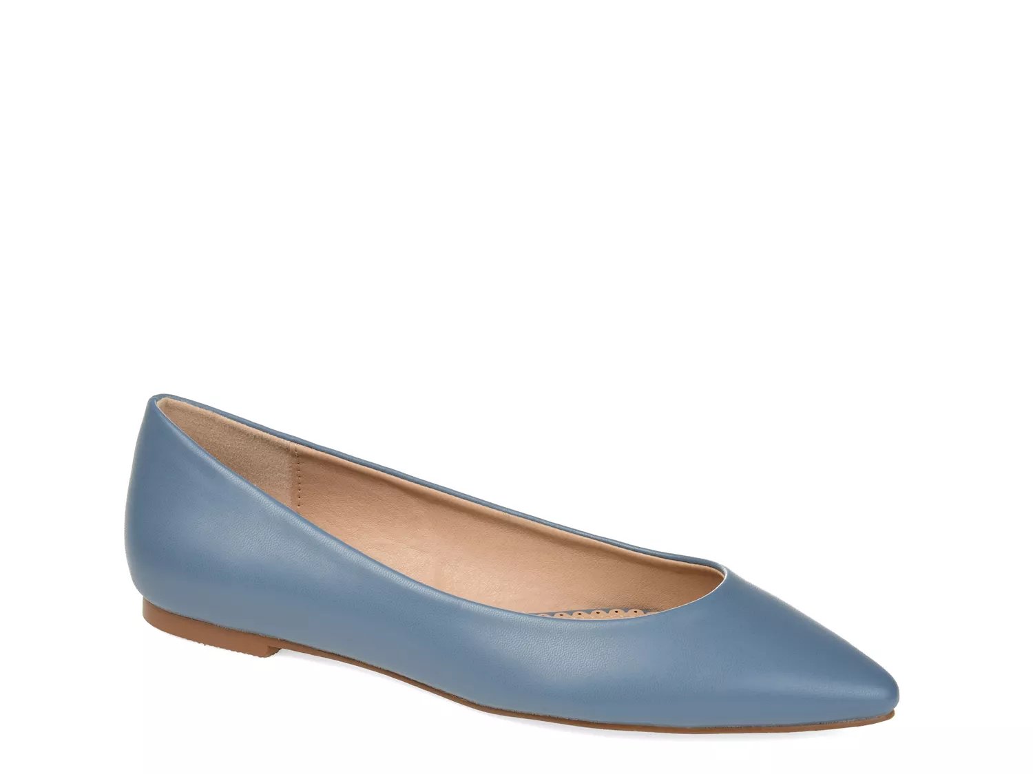 dsw navy blue flats