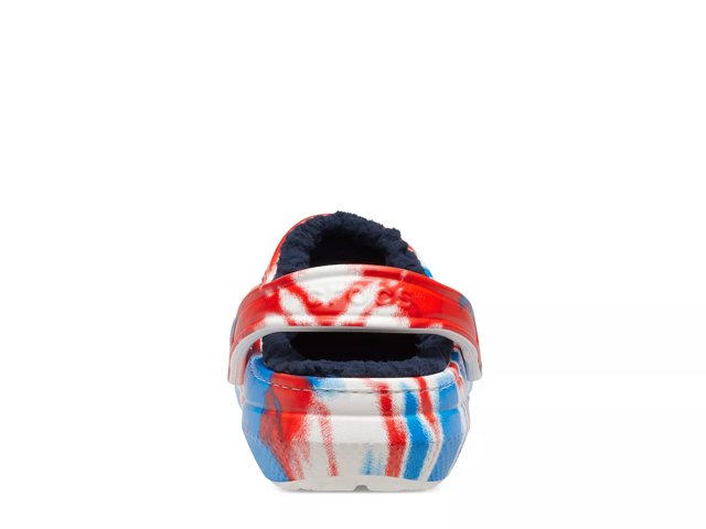 Tie dye lined clog new arrivals