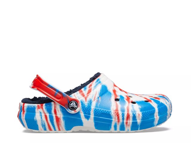 Crocs blue and red hotsell