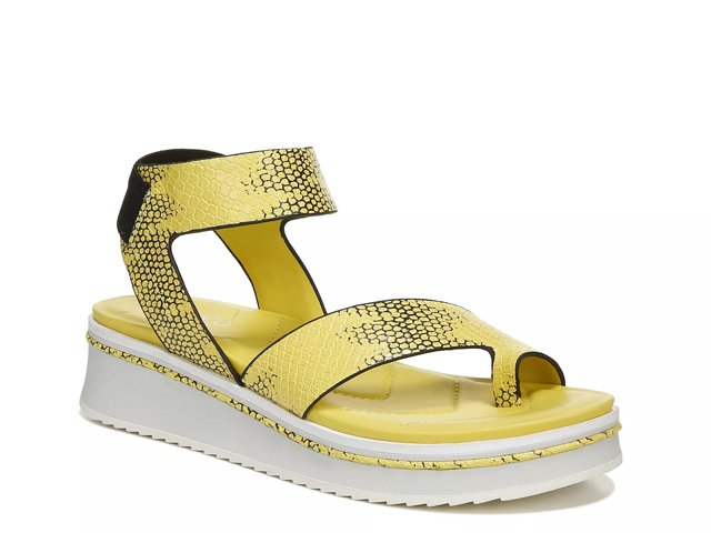 Franco sarto yellow sandals cheap