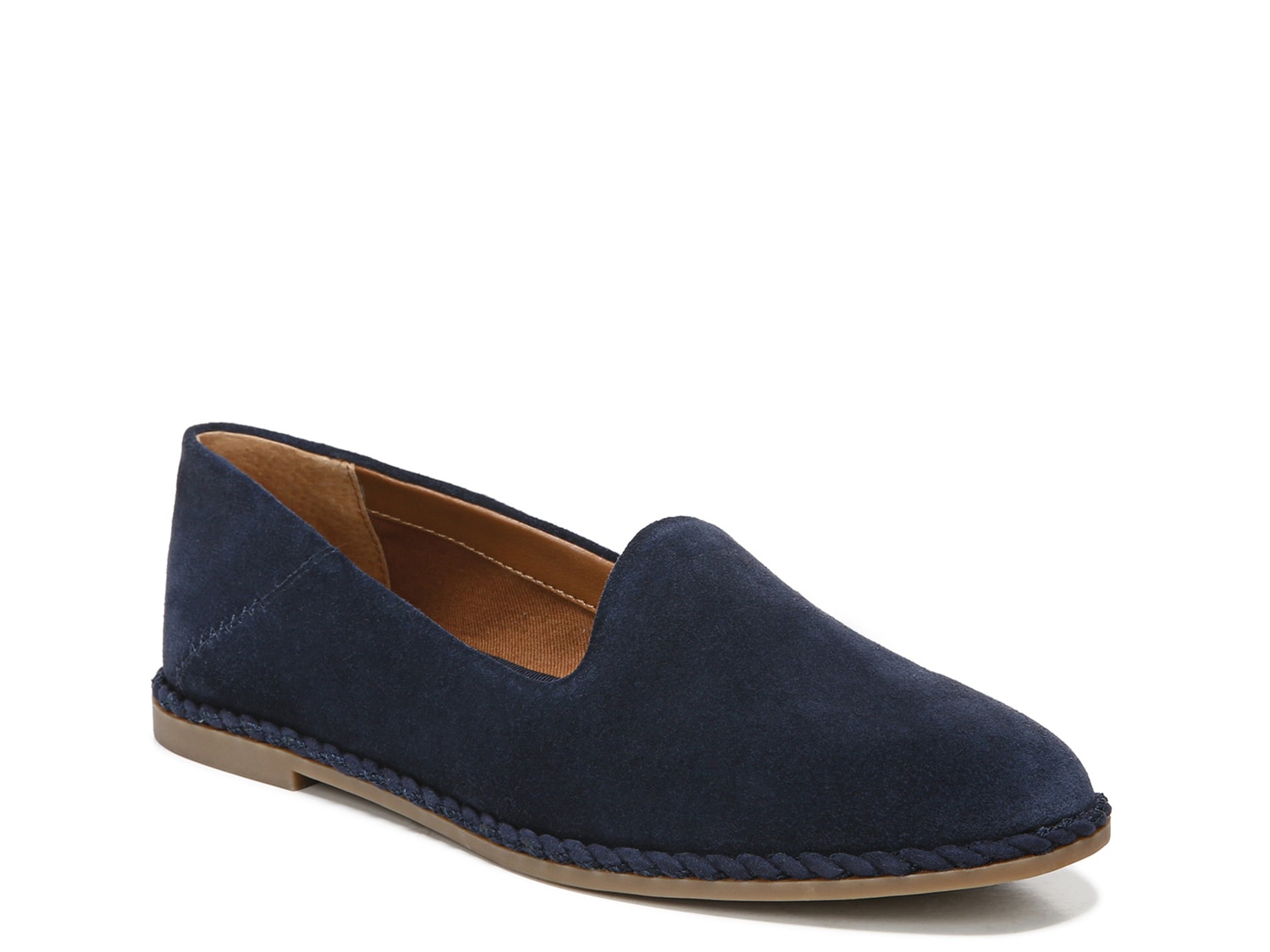 dsw blue loafers