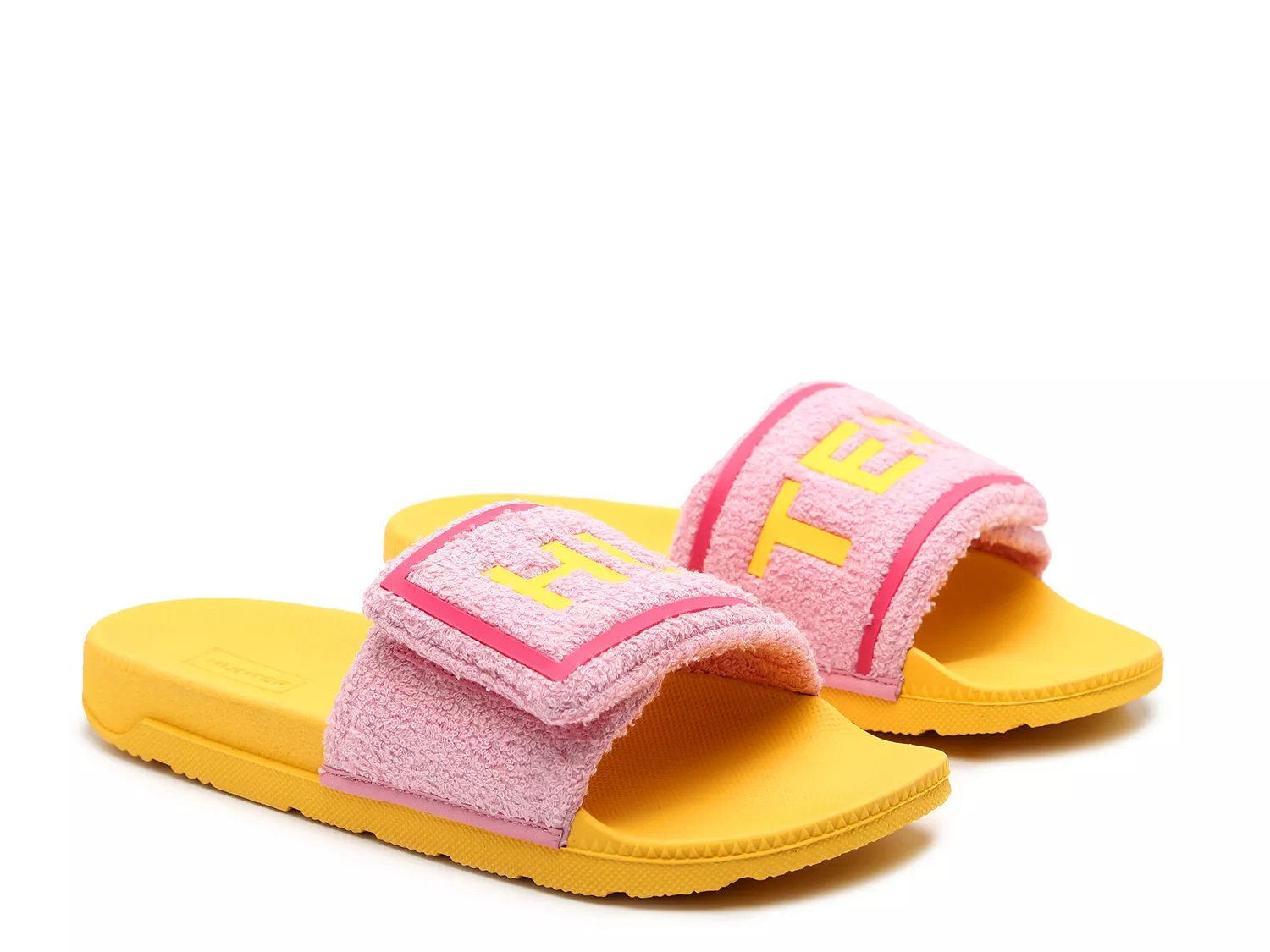 hunter terry beach slide sandals