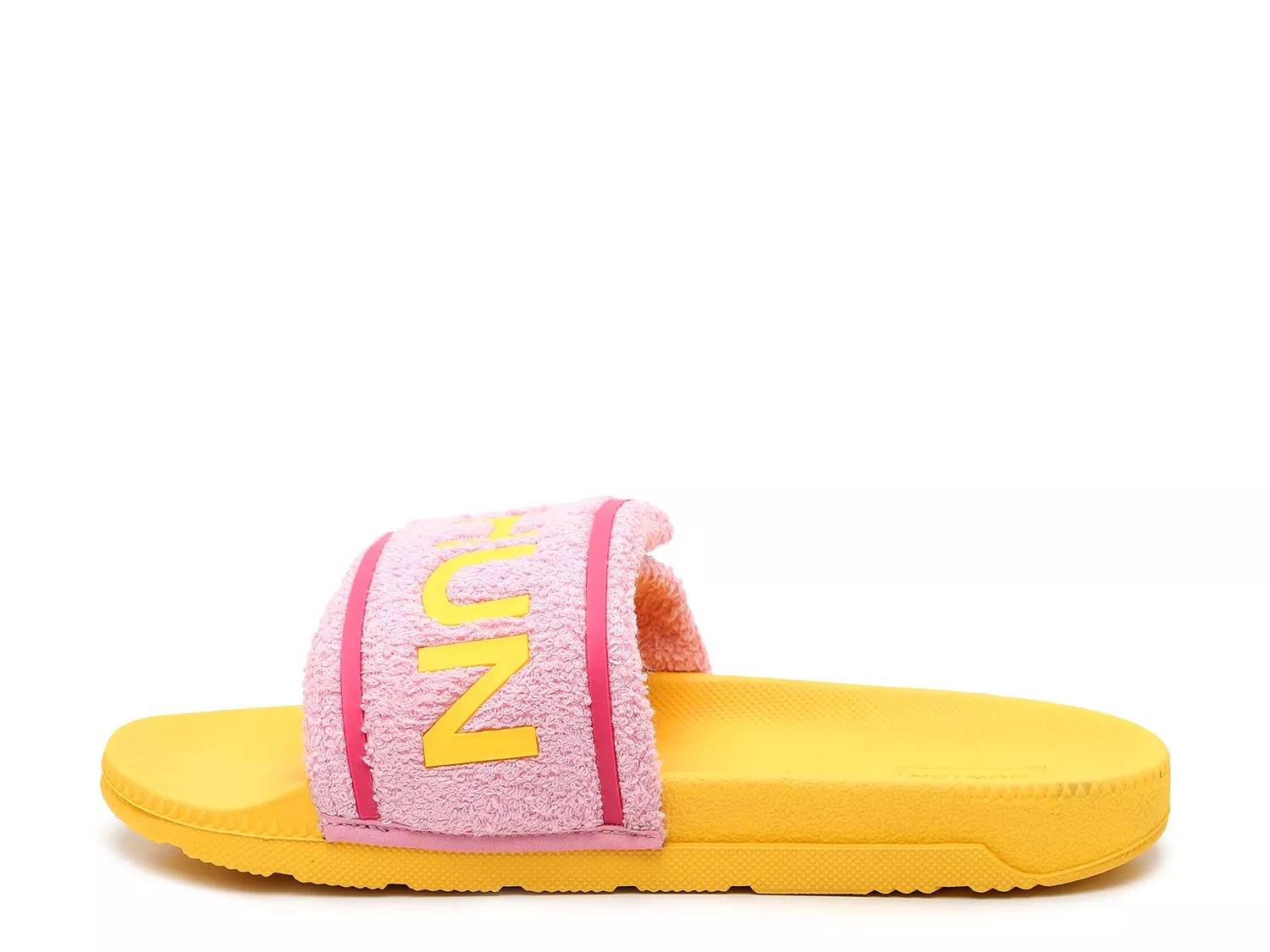 hunter terry beach slide sandals