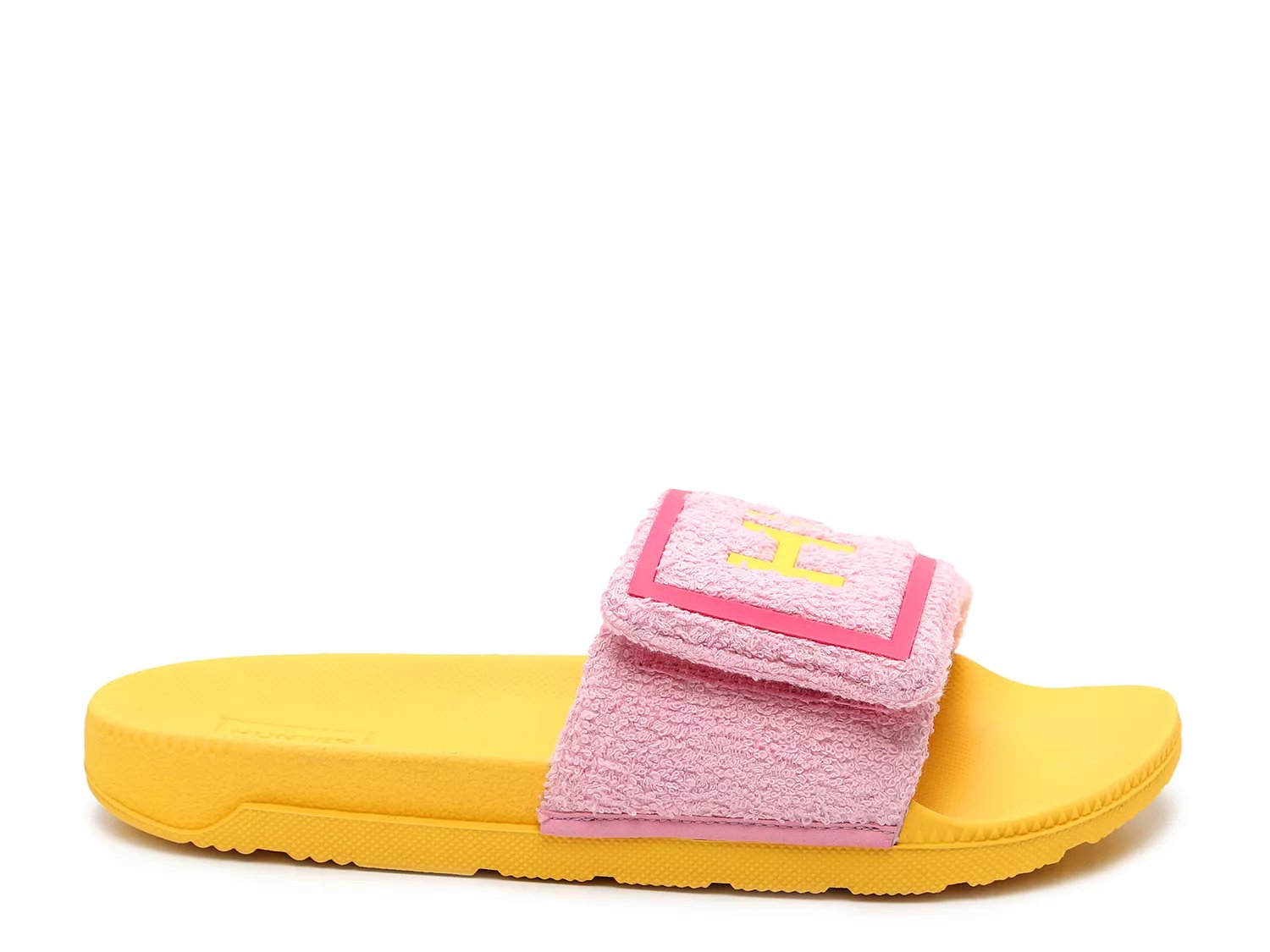 hunter terry beach slide sandals