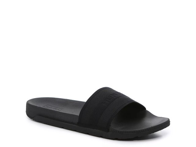 Hunter slides black discount