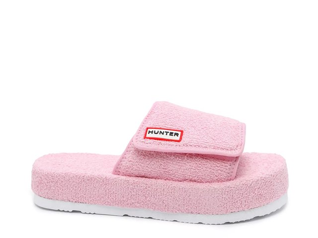 hunter terry beach slide sandals