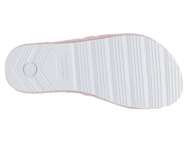 hunter terry beach slide sandals