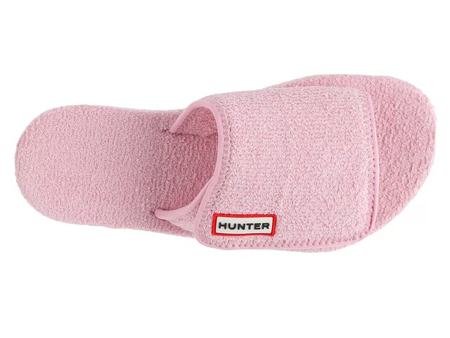 hunter terry beach slide sandals